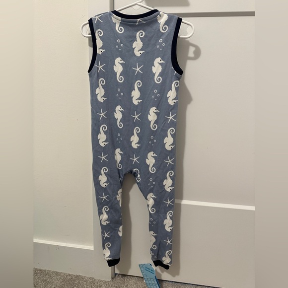 Zippy Jamz Sleeveless Romper With Blue Ocean Design Size 18-24 Months Toddler - Picture 6 of 8